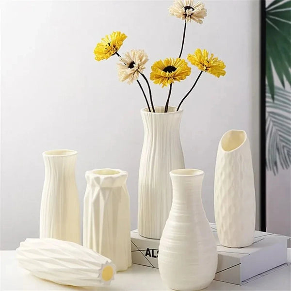 Nordic Plastic Vase - A Simple and Elegant Touch for Your Home Decor